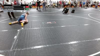 115 lbs Round 5 - Christian Hill, Elevate Wrestling Club vs Liam Maguire, Carolina Reapers