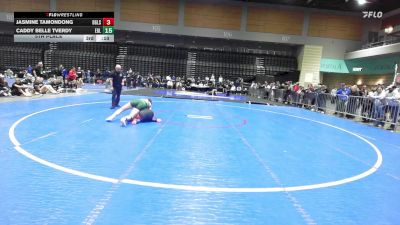 130 lbs 5th Place - Magali Terrazas-Arzate, Liberty vs Millie Leib, Davis