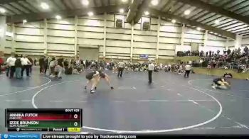 100 lbs Cons. Semi - Annika Futch, Park City vs Izzie Brunson, Slam Academy