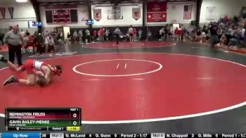 120 lbs 13th Place Match - Gavin Bailey-Menke, New London vs Remington Fields, Highland, Riverside