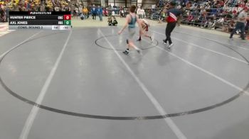 100 lbs Cons. Round 2 - Axl Jones, Heartland Wrestling Academy vs Hunter Pierce, Glasgow Wrestling Club