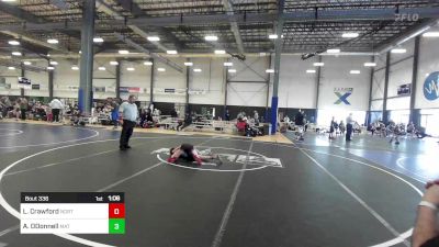 74 lbs Semifinal - Logan Crawford, Northwest Elite vs Andrew ODonnell, Mat Demon WC