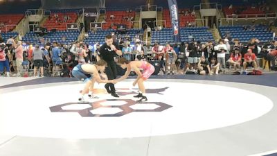 113 lbs Cons. Sub-rd Of 64 - Zane Russell, Ohio vs Landon Yeager, Indiana