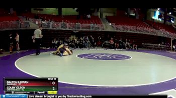 190 lbs Round 5 (6 Team) - Colby Olson, Cheyenne East vs Dalton Leivian, Eaglecrest