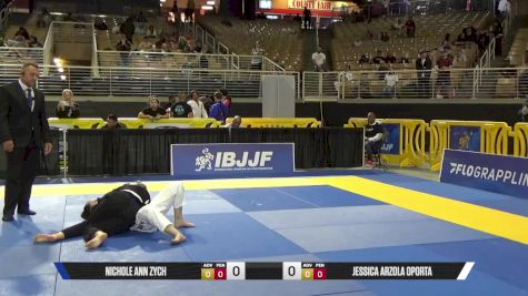 Jessica Arzola Oporta vs Nichole Ann Zych 2025 Pan Jiu Jitsu IBJJF Championship