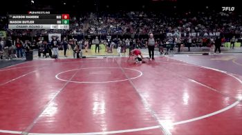 113 lbs Champ. Round 2 - Jaxson Hansen, Madison vs Mason Butler, Fruitland