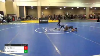 63 lbs Prelims - Elijah Merritt, Georgia vs Greyson McDonald, Bears Wrestling Club, Inc.