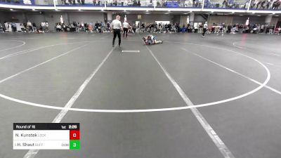 165 lbs Round Of 16 - Nick Kunstek, Lock Haven-Unattached vs Hunter Shaut, Buffalo