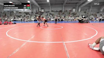 220 lbs Rr Rnd 2 - David Holguin, Team Shutt Mutts vs Aljayden Edwards, Beach Boyz Wrestling Club