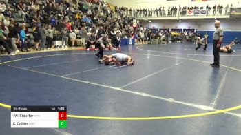 107 lbs Qtr-finals - Wyatt Stauffer, Wyoming Seminary vs Cade Collins, Southern Regional-NJ