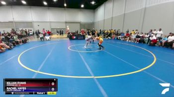 106 lbs Round 2 (8 Team) - Killian Evans, Missouri Ice vs Rachel Hayes, South Carolina