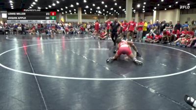 144 lbs Round 3 (6 Team) - Lewis Miller, OTC vs Joquin Apple, Spartan WC