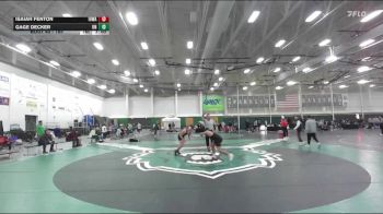 165 lbs Champ. Round 2 - Gage Decker, Unattached vs Isaiah Fenton, Iowa