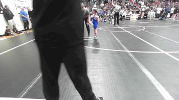 46-49 lbs Rr Rnd 1 - Cambrie Kelso, Tiger Trained Wrestling vs Elena Carter Lewis, Tiger Trained Wrestling