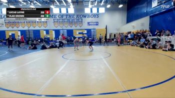 106 lbs Semifinal - Vlad Drown, Brevard FCA vs Lucas Layne, LHP