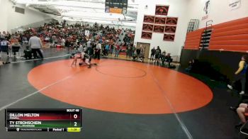 182 lbs Quarterfinal - Ty Strohschein, Greybull/Riverside vs Dillon Melton, Powell