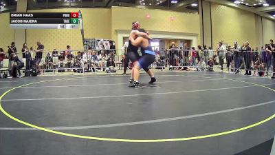 285 lbs Consi Of 8 #2 - Brian Haas, Pounders WC vs Jacob Najera, Takedown Express