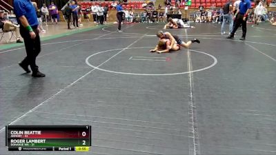 100 lbs Placement (4 Team) - Colin Beattie, Armory vs Roger Lambert, Donahue WA