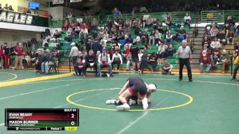 106 lbs Champ. Round 1 - Evan Beany, MARYSVILLE vs Mason Burrer, Sylvania Northview