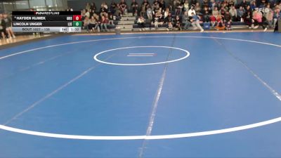 138 lbs Round 1 - Hayden Klimek, Grand Island vs Lincoln Unger, Lincoln Southeast
