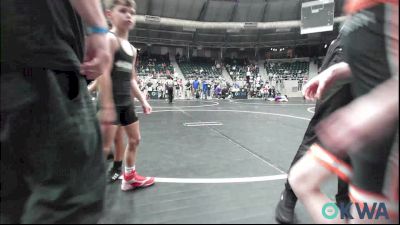 73 lbs Consi Of 4 - Ryker Roedenbeck, Tahlequah Wrestling Club vs Kirsten Kelso, Tiger Trained Wrestling