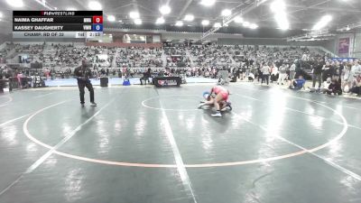 62 kg Champ. Rd Of 32 - Naima Ghaffar, M3 Wrestling Academy vs Kassey Daugherty, Vision Wrestling