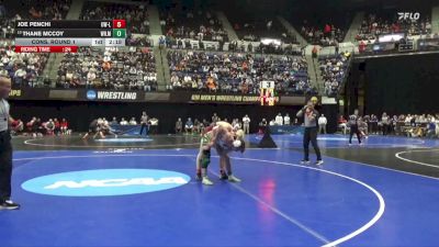 157 lbs Cons. Round 1 - Thane McCoy, Wilmington (OH) vs Joe Penchi, Wis.-La Crosse