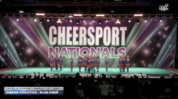 Inspire Athletics - Blue Crew [2026 L2 Junior - Small - C Day 1] 2026 CHEERSPORT National All Star Cheerleading Championship