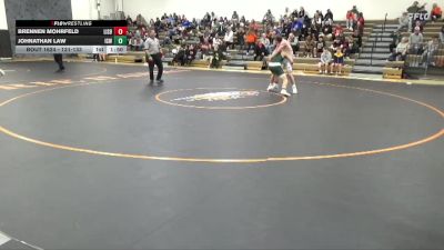 131-133 lbs Round 2 - Johnathan Law, Iowa City, West vs Brennen Mohrfeld, Lisbon