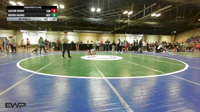 98 lbs Rr Rnd 2 - Jacob Gwin, Coweta vs Kevin Ward, Best Trained