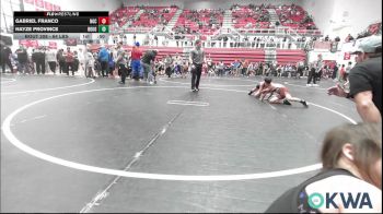 64 lbs Round Of 16 - Gabriel Franco, NGC vs Hayze Province, Rough Riders