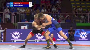 45 kg Final 1-2 - Yevhen Pokovba, Ukraine vs Shakhzod Ruziokhunov, Uzbekistan
