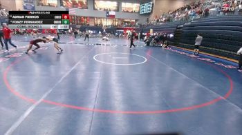 126 lbs Cons. Round 3 - Adrian Fierros, Katy Cinco Ranch vs Fonzy Fernandez, El Paso Eastwood