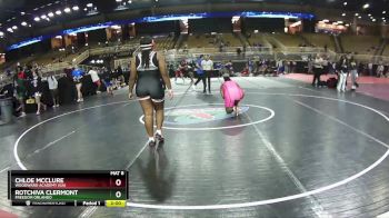 235 lbs Quarterfinal - Chloe McClure, Woodward Academy (GA) vs Rotchiva Clermont, Freedom Orlando