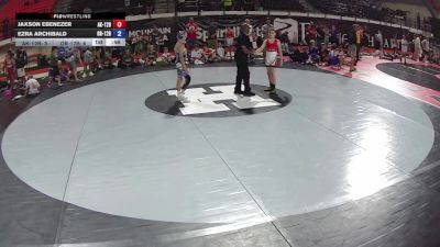 80 lbs Weston Ekle, Alaska 12U Boys vs Tucker Wilson, Oregon 12U Boys