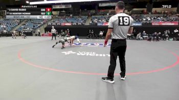 157 lbs Semifinal - 3 David Rubio, Corban vs 10 Hunter Hobbs, Providence