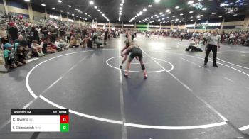 116 lbs Round Of 64 - Carson Owens, Stl Warriors vs Isaiah Ebersbach, Tmwc