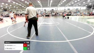 138 lbs Rr Rnd 1 - Brayden Andrews, Buffalo Valley Black vs Joldin Miranda, OBWC Gremlins