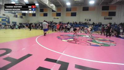 165 lbs Cons. Quarters - Dominic Martinez, TW Wrestling vs Hudson Wohlers, JET HOUSE
