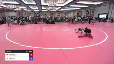170 lbs Consi Of 4 - Mason Gourley, Pa vs Ethan Vayro, Md