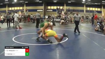 Match - Cruz Vasquez, Moses Lake High School vs Tyler Hanna, South Torrance