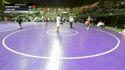 115 lbs Round Of 16 - Kameron Michel, Fowler vs Paul Ruiz, Buchanan