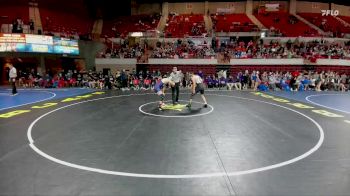 165 lbs Round 2 - Rr2 - Bryar Burks, Canyon vs Josiah Martinez, New Braunfels Long Creek