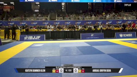 Kaitlyn Summer Klein vs Abigail Griffin Silva 2026 Pan Kids Jiu-Jitsu IBJJF Championship