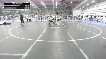 138 lbs Rr Rnd 3 - Lincoln Underwood, Indiana Outlaws Yellow vs James Stallings, NC Pride Wrestling Club