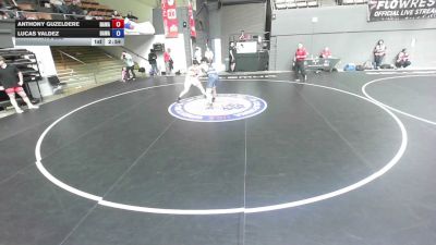 175 lbs Anthony Guzeldere, NAWA - North Area Wrestling Association vs Lucas Valdez, BAWA-Bay Area Wrestling Association