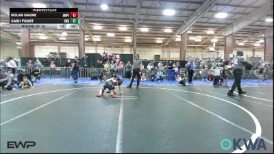 55 lbs Round Of 16 - Nolan Gagne, Amped Wrestling Club vs Cash Foust, Shelton Wrestling Academy