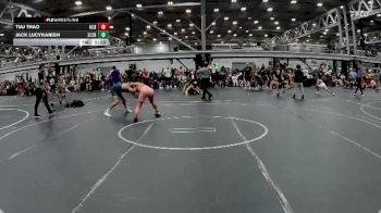 132 lbs Round 3 (8 Team) - Jack Lucykanish, Team 302 Blue vs Tiaj Thao, North Carolina Black