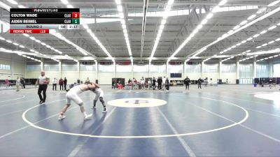 133 lbs Round 2 - Colton Wade, Clarion vs Aiden Beimel, Clarion