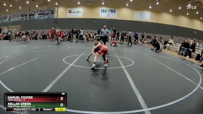 56 lbs Round 1 - Samuel Foster, Team Gotcha vs Kellan Green, Midlothian Miners WC